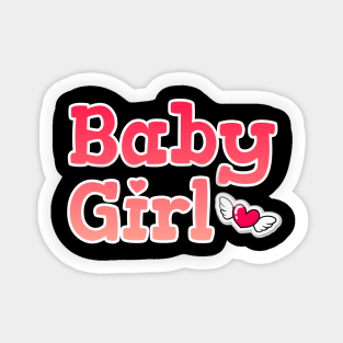 Baby Girl <3 Cute Gift Sticker